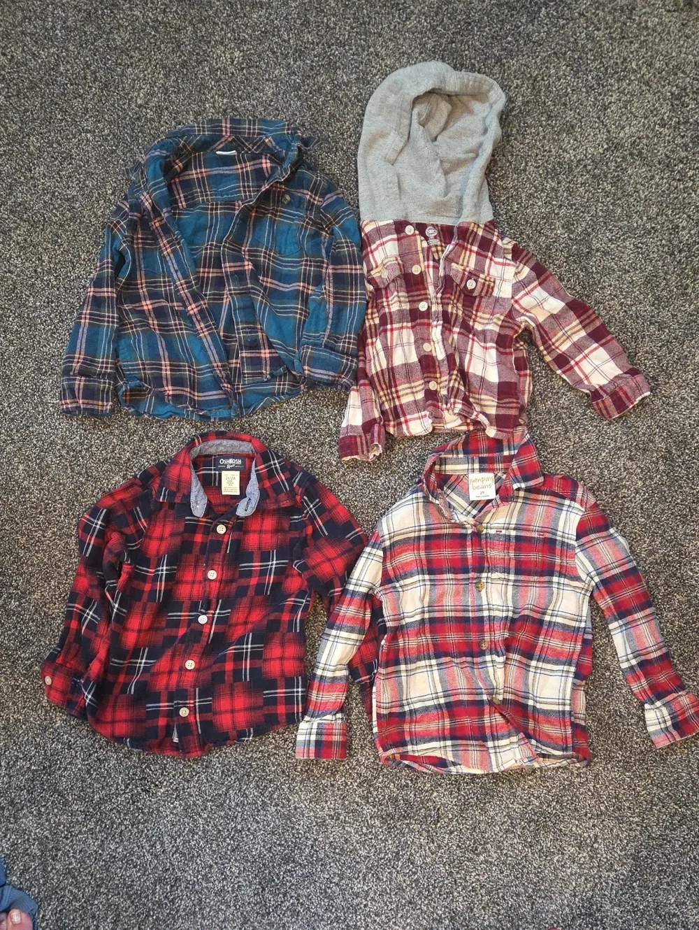 Boys 2T Flannels